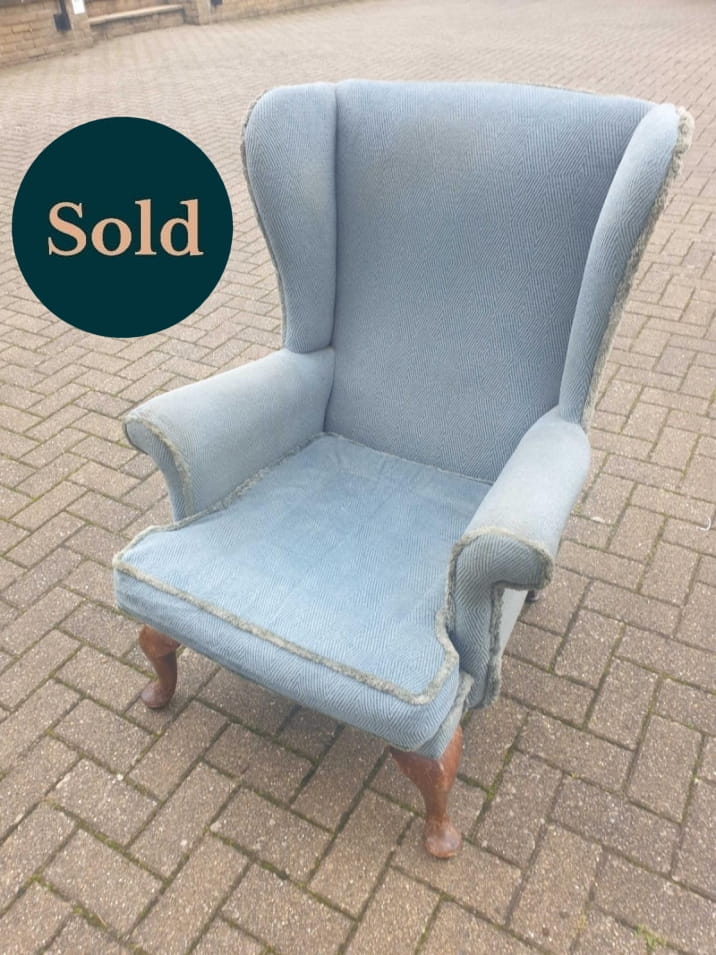 Parker Knoll Penshurst for reupholstery 01 – sold Parker Knoll Penshurst chair in need of reupholstery